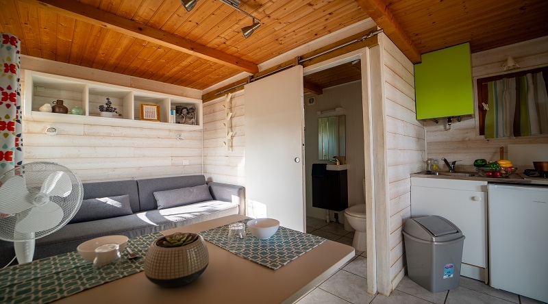 Chalet 2 personnes Camping Pyrénées-Orientales