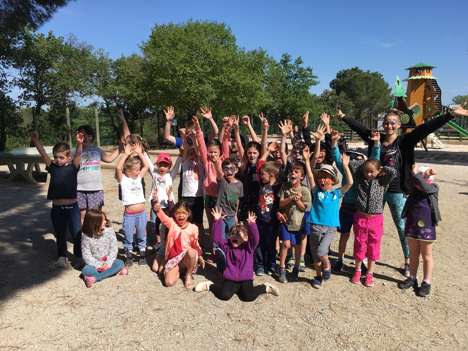 Club enfants camping en Occitanie