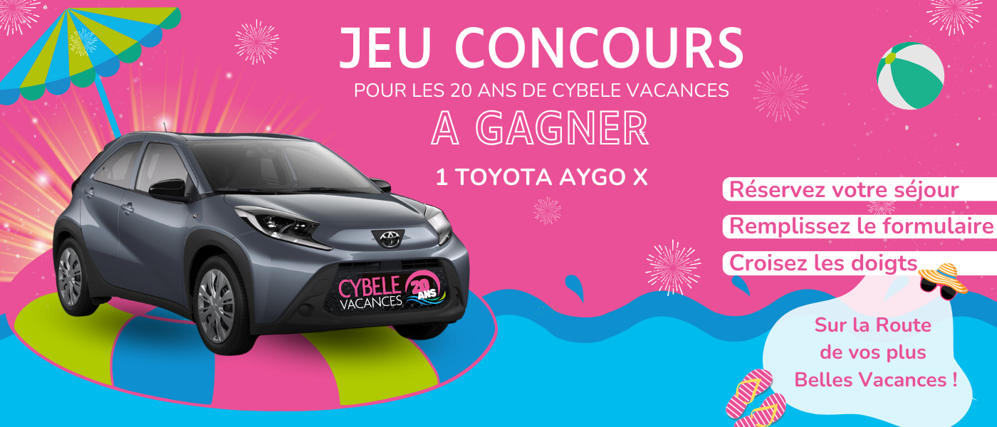 Grand jeu concours Cybèle Vacances