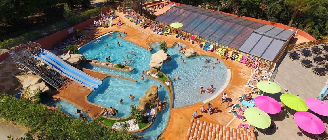 Camping avec piscine couverte Argeles sur Mer