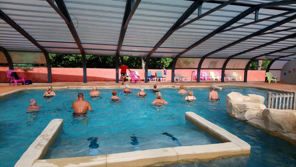 Piscine couverte camping les alberes Argelès Sur Mer