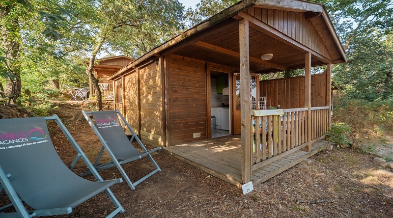 CHALET 2 PERS - ALBERES - CAMPING 4 ETOILES PYRENEES ORIENTALES