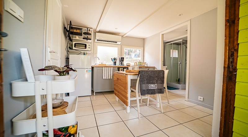 CHALET 4 PERS - ALBERES - CAMPING 4 ETOILES PYRENEES ORIENTALES
