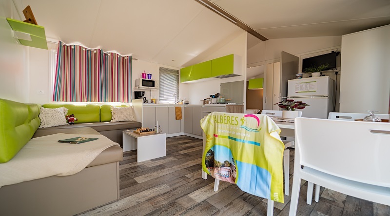 Gamme FEERIQUE / 3 chambres - ALBERES - CAMPING 4 ETOILES PYRENEES ORIENTALES