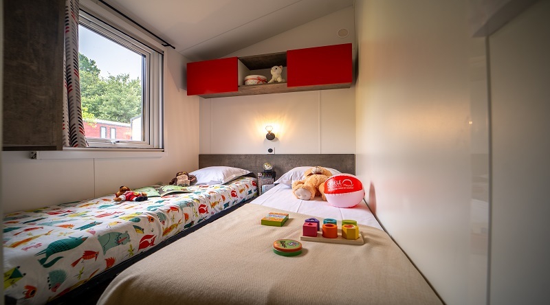 Gamme QUATTRO / 4 chambres - ALBERES - CAMPING 4 ETOILES PYRENEES ORIENTALES