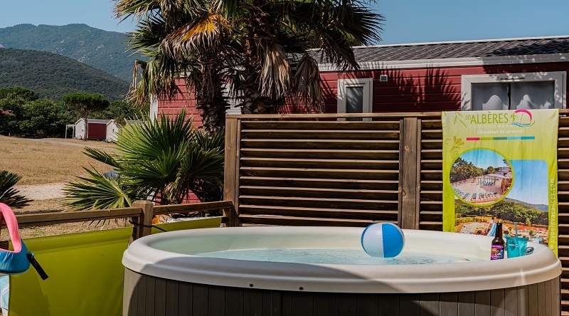 Gamme Trio Premium jacuzzi / 3 chambres - ALBERES - CAMPING 4 ETOILES PYRENEES ORIENTALES