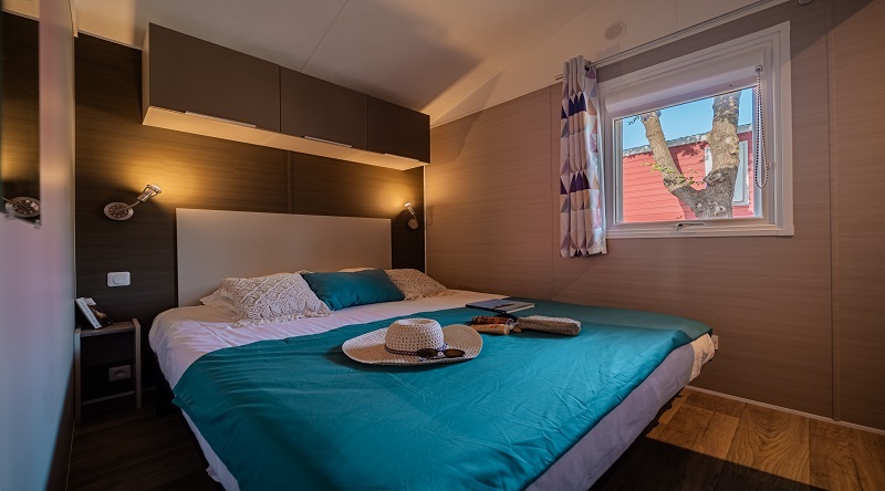 Mobil home 3 chambres jacuzzi privatif Camping Pyrénées-Orientales