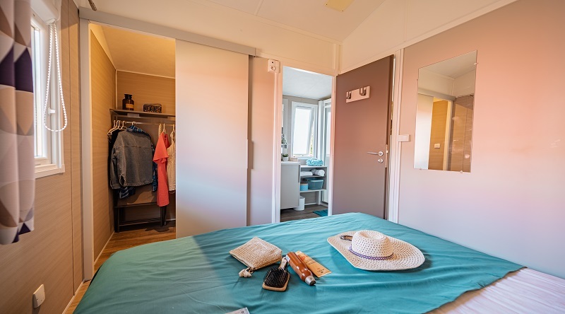 Mobil home 3 chambres jacuzzi privatif Camping Pyrénées-Orientales