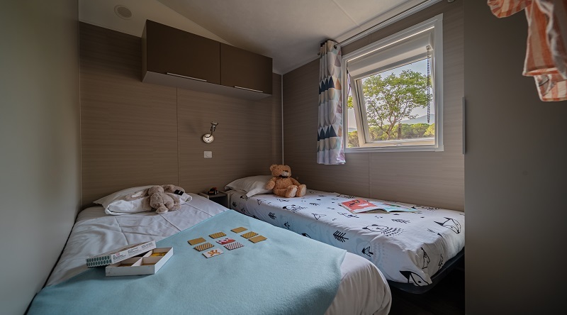 Mobil home 3 chambres jacuzzi privatif Camping Pyrénées-Orientales