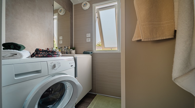 Mobil home 3 chambres jacuzzi privatif Camping Pyrénées-Orientales