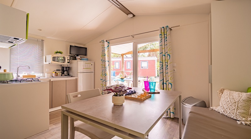 Mobil home Loisirs 4 personnes Camping Pyrénées-Orientales