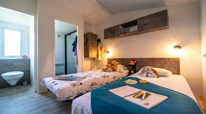 Mobil home premium jacuzzi 4 personnes Camping Pyrénées-Orientales