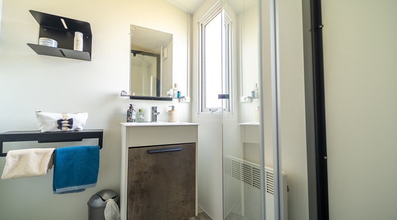 Mobil home premium jacuzzi 4 personnes Camping Pyrénées-Orientales