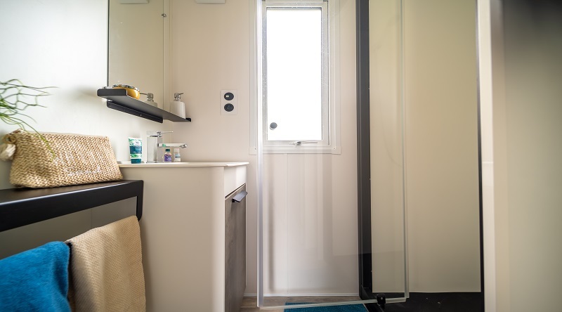 Mobil home quattro Premium Jacuzzi 8 personnes Camping Pyrénées-Orientales