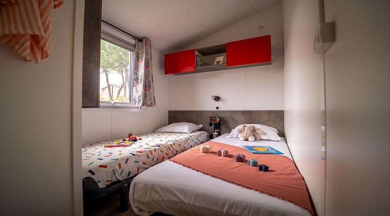 Mobil home quattro Premium Jacuzzi 8 personnes Camping Pyrénées-Orientales