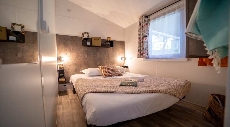 Mobil home quattro Premium Jacuzzi 8 personnes Camping Pyrénées-Orientales