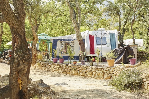 Emplacement camping les Albères Pyrénées Orientales