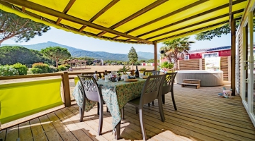 Gamme Trio Premium jacuzzi / 3 chambres - ALBERES - CAMPING 4 ETOILES PYRENEES ORIENTALES
